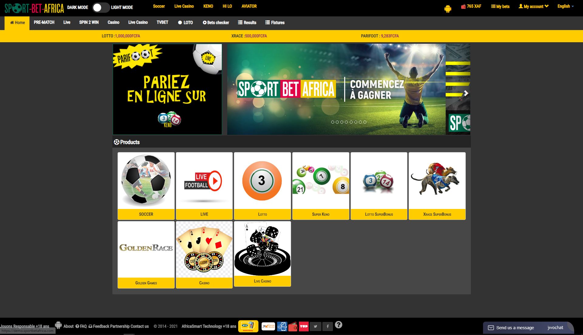Xbetting System Home