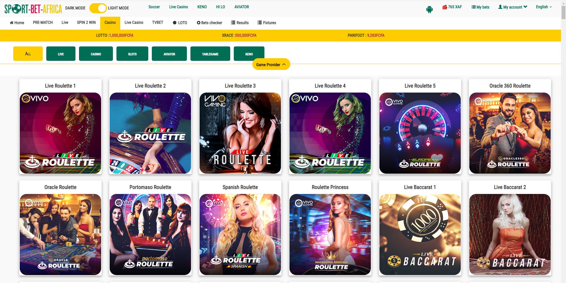 Xbetting System Casino